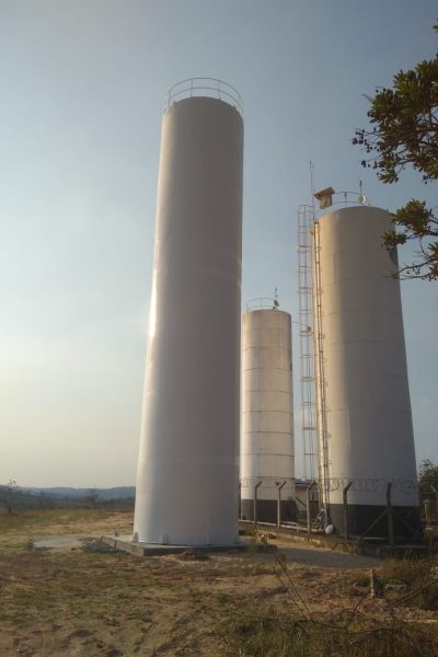 Reservatório Metálico Modelo Tubular - Fortmetal