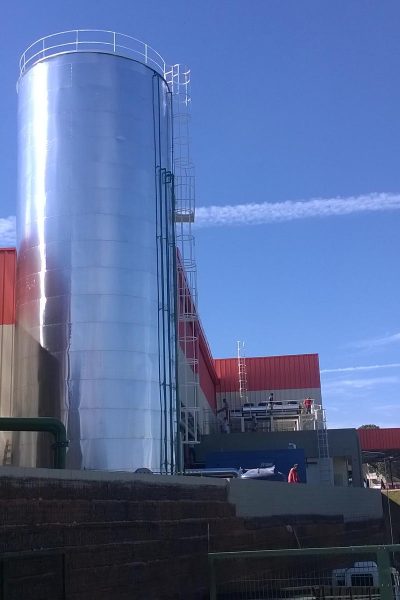 Reservatório Metálico Modelo Tubular - Fortmetal