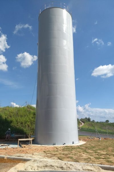 Reservatório Metálico Modelo Tubular - Fortmetal