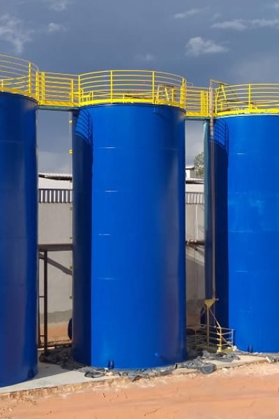 Reservatório Metálico Modelo Tubular - Fortmetal