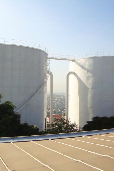 Armazenamento de grande volume de agua - Modelo Apoiado Fortmetal