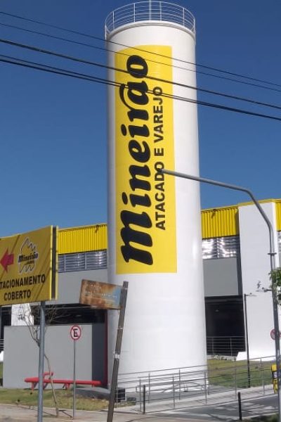 Reservatório Metálico Modelo Tubular - Fortmetal